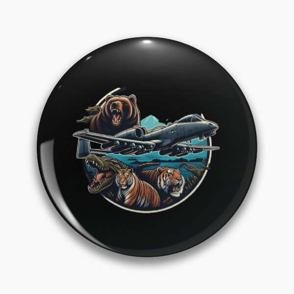 Item preview, A-10 warthog animal theme  designed and sold by BeztProductz.
