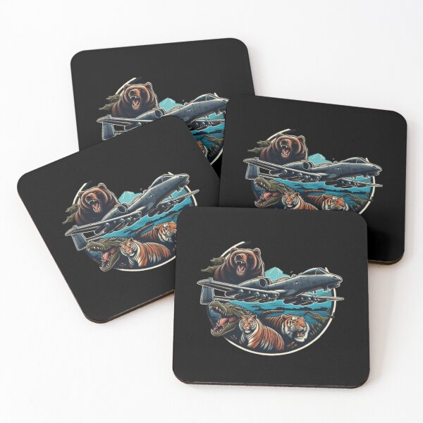 Item preview, A-10 warthog animal theme  designed and sold by BeztProductz.
