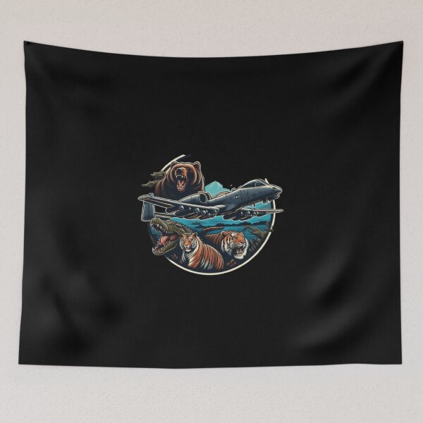 Item preview, A-10 warthog animal theme  designed and sold by BeztProductz.