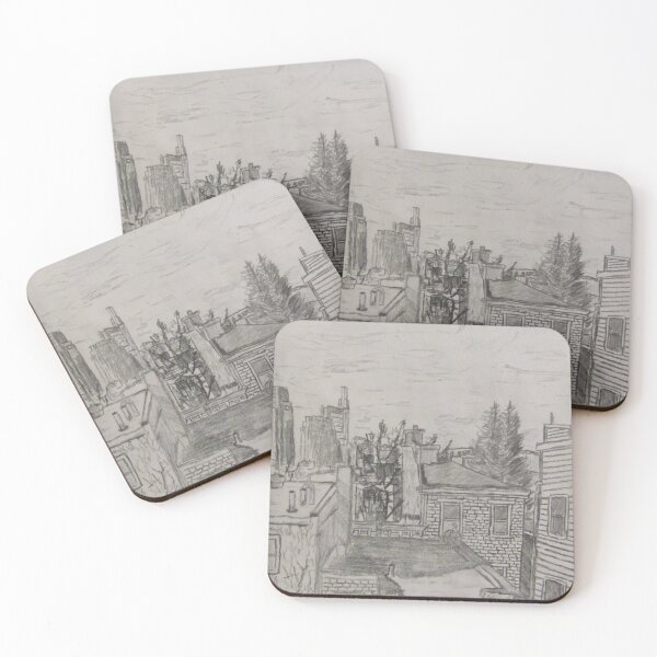 Item preview, The guestroom view from Fishtown designed and sold by AnArtistAtWork.