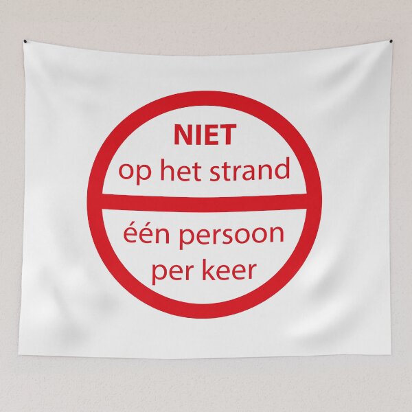 Item preview, Wadden eiland fietsverhuur sticker rood designed and sold by stadsjuttertje.