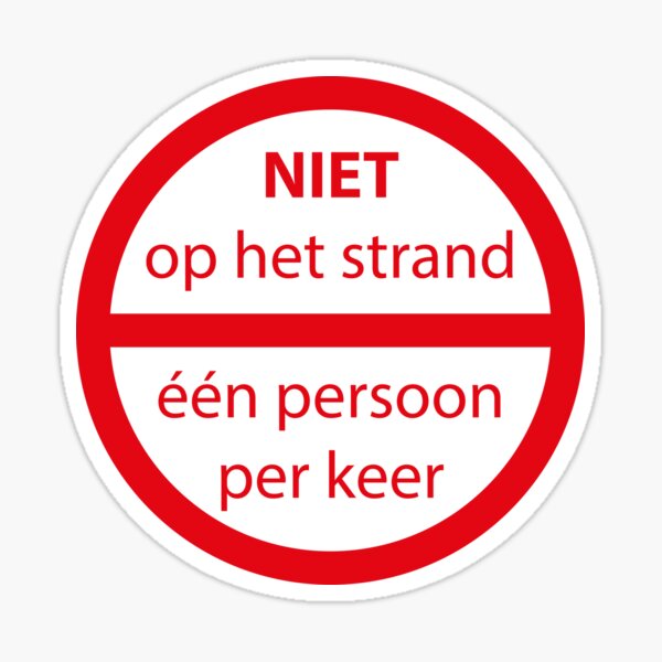 Item preview, Wadden eiland fietsverhuur sticker rood designed and sold by stadsjuttertje.