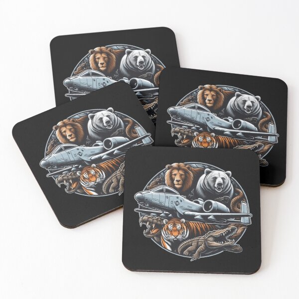 Item preview, A-10 warthog extreme animal theme  designed and sold by BeztProductz.