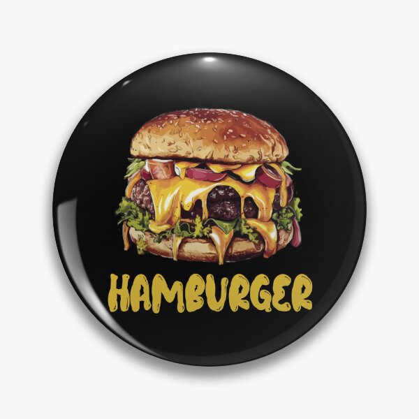 Item preview, Cheeseburger Hamburger Burger Fast Funny Food designed and sold by David1Ivan.