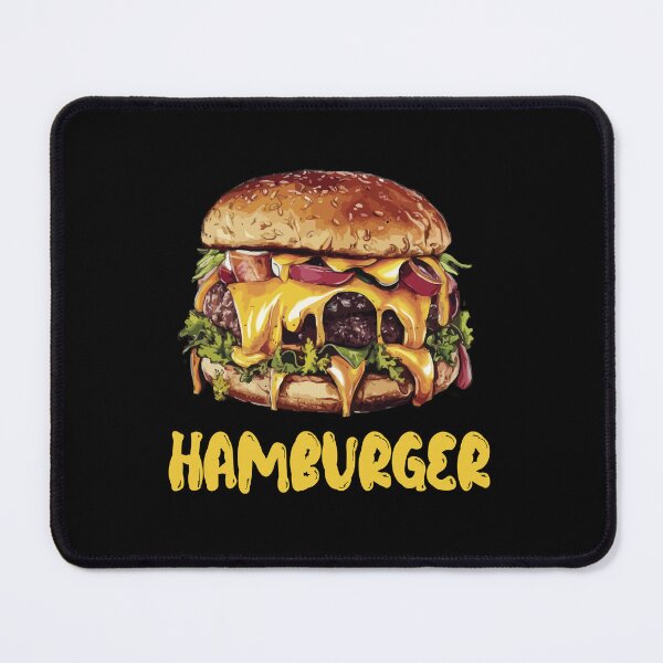 Item preview, Cheeseburger Hamburger Burger Fast Funny Food designed and sold by David1Ivan.
