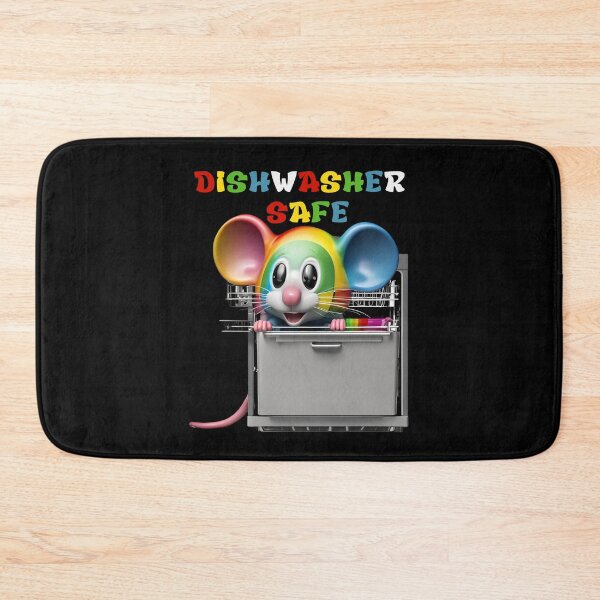 Item preview, Dishwasher Safe With Funny Mouse designed and sold by LadyGoodwill.