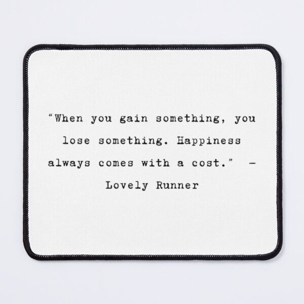 Item preview, Lovely Runner Korean Drama Quote designed and sold by ArtRaftPro.