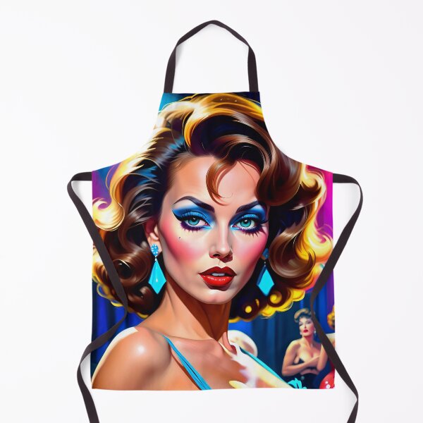 Item preview, Cute Vegas Burlesque Dancer Showgirl designed and sold by TheArtOfPat.