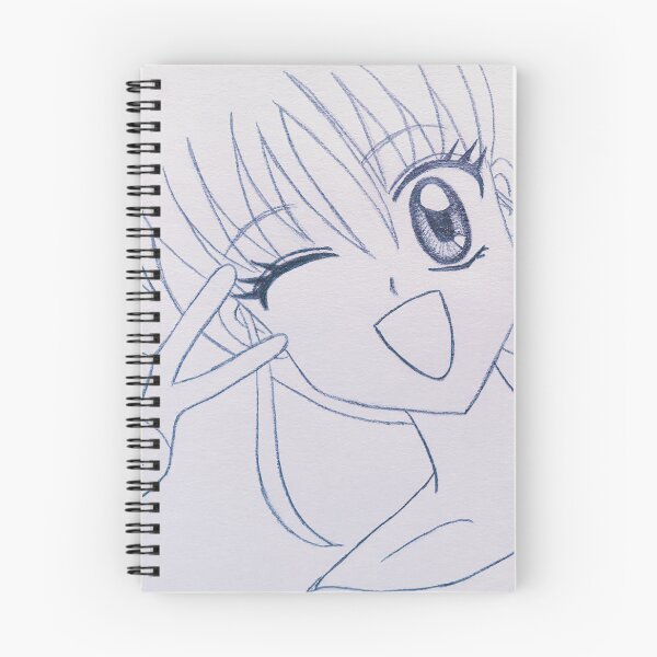 Item preview, Boceto de anime sencillo designed and sold by StarlitFirefly.