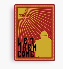 Tachanka let them come Canvas Print
