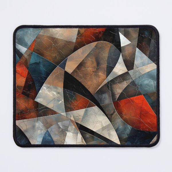 Item preview, Abstract Cubism compilation made of marble and stone pattern designed and sold by dcrc.