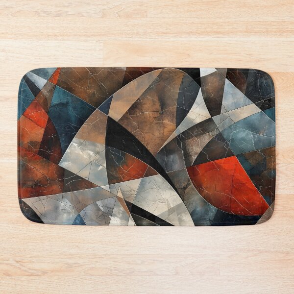 Item preview, Abstract Cubism compilation made of marble and stone pattern designed and sold by dcrc.