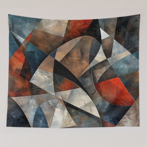 Item preview, Abstract Cubism compilation made of marble and stone pattern designed and sold by dcrc.