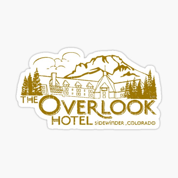 the golden overlook hotels Sticker
