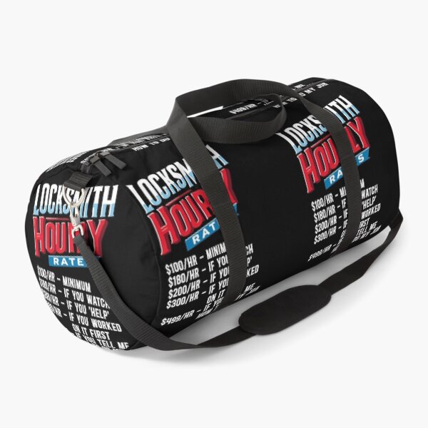 Item preview, Locksmith Hourly Rates - Locksmith Humor designed and sold by TeesYouWant.