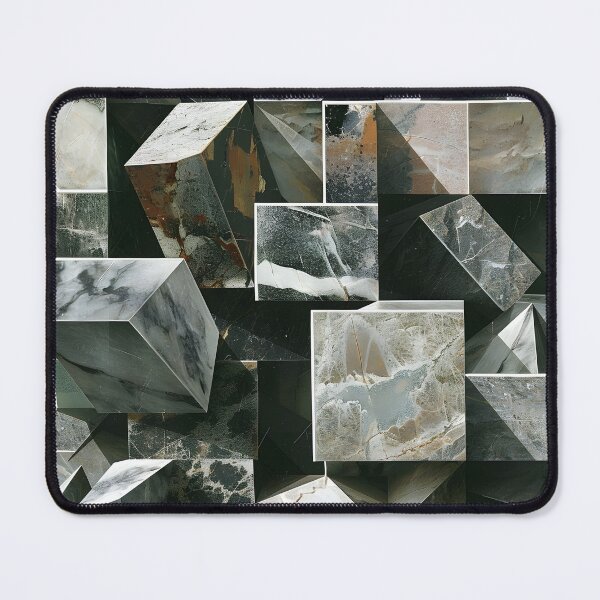 Item preview, Abstract Cubism compilation made of marble and stone pattern designed and sold by dcrc.