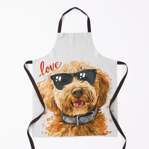 Item preview, Colorful Golden Doodle Dog Sunglasses designed and sold by MLArtifex.