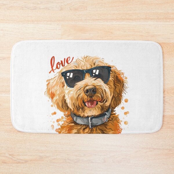 Item preview, Colorful Golden Doodle Dog Sunglasses designed and sold by MLArtifex.