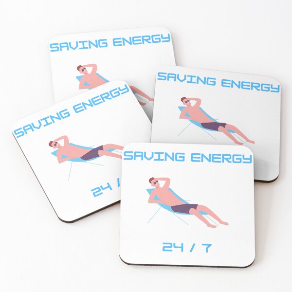 Item preview, Energy saving with laziness designed and sold by IFarty.
