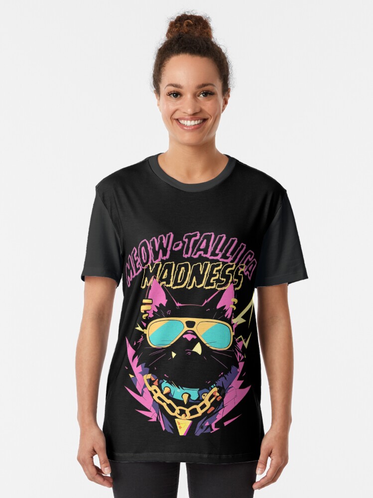 Pop Art Punk Rock Meow? T-Shirt Pop Art Punk Rock Meow? T-Shirt