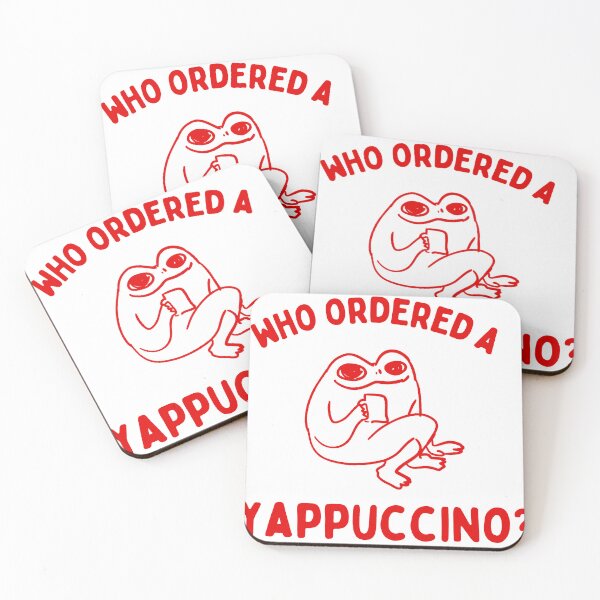 Item preview, who ordered a yappuccino designed and sold by boneyisland.