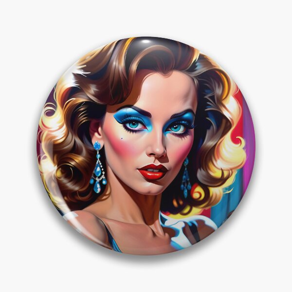Item preview, Cute Vegas Burlesque Dancer Showgirl designed and sold by TheArtOfPat.