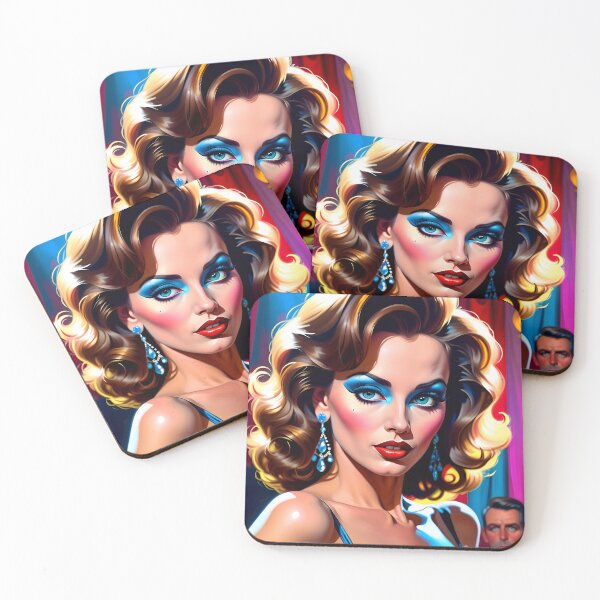 Item preview, Cute Vegas Burlesque Dancer Showgirl designed and sold by TheArtOfPat.