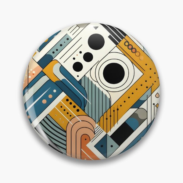 Item preview, Abstract Fun and Colorful Geometric  designed and sold by GracePaigePlaza.