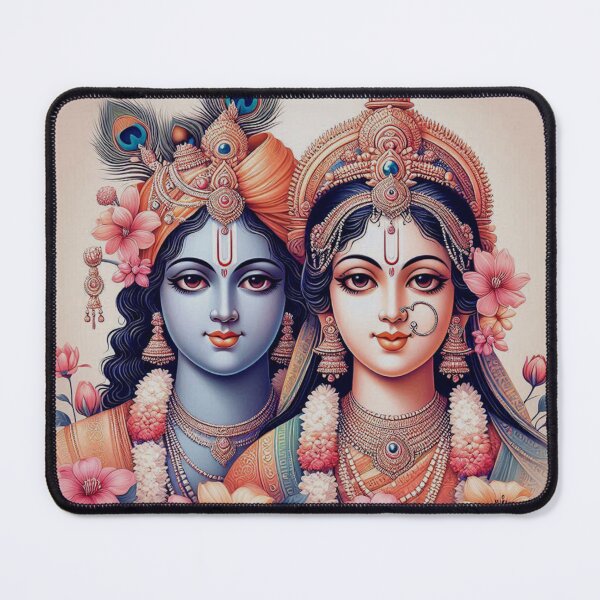Item preview, Radha and Krishna  designed and sold by AngeliqueArt.