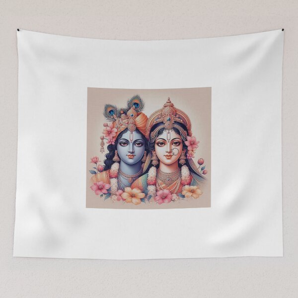 Item preview, Radha and Krishna  designed and sold by AngeliqueArt.