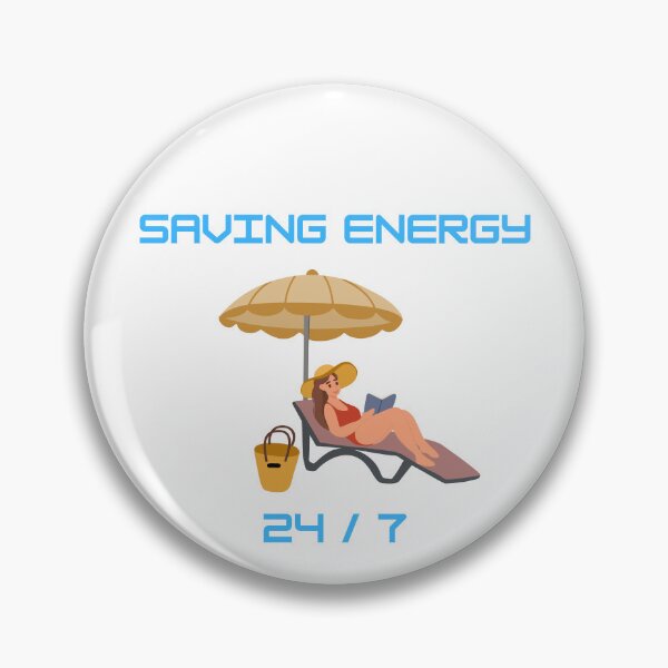 Item preview, saving energy 24/7 lazy lady designed and sold by IFarty.