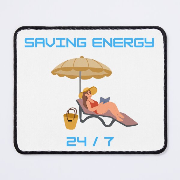 Item preview, saving energy 24/7 lazy lady designed and sold by IFarty.
