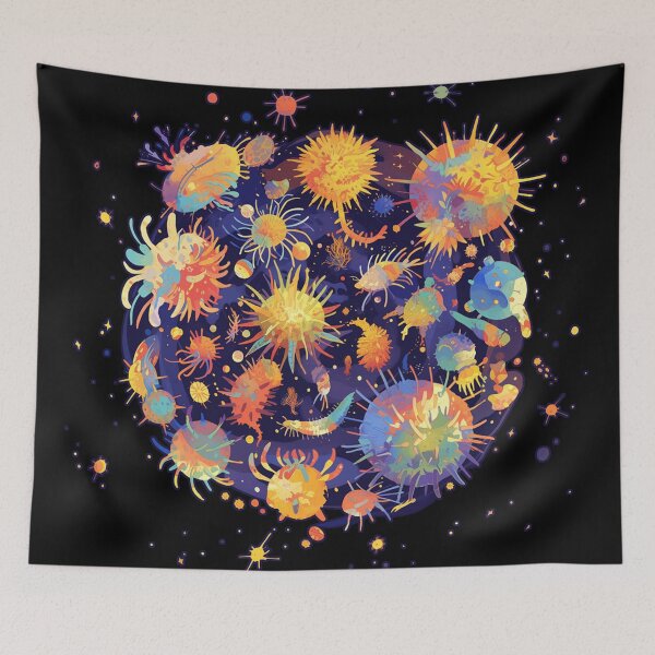Item preview, Microbe Masterpiece designed and sold by DabrowskiDesign.