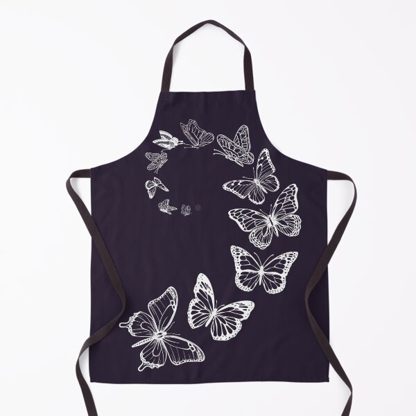 Item preview, Aesthetic white butterflies spiral designed and sold by Marciolinioario.