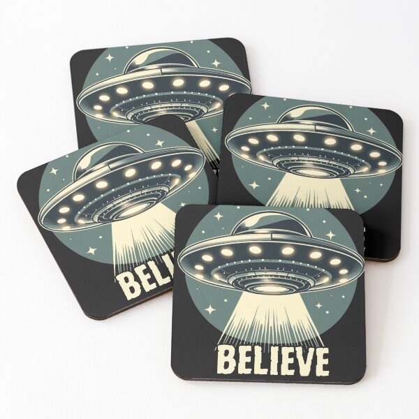 Item preview, Vintage ufo believe designed and sold by MilkyForest.
