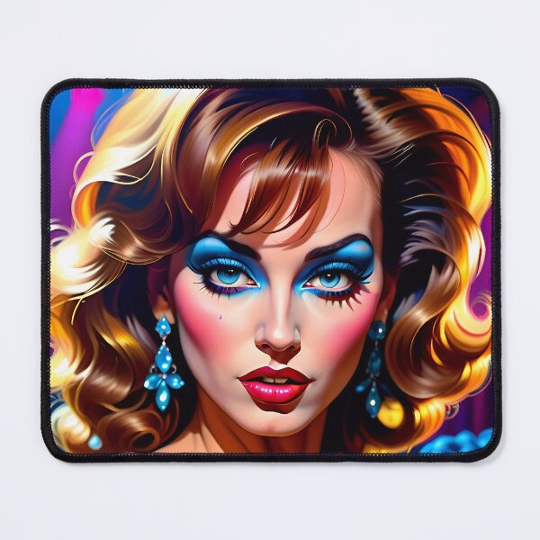 Item preview, Cute Vegas Burlesque Dancer Showgirl designed and sold by TheArtOfPat.