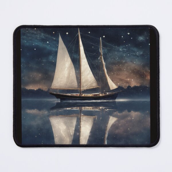 Item preview, Gliding Over The Water Under The Stars designed and sold by AppleShinez.