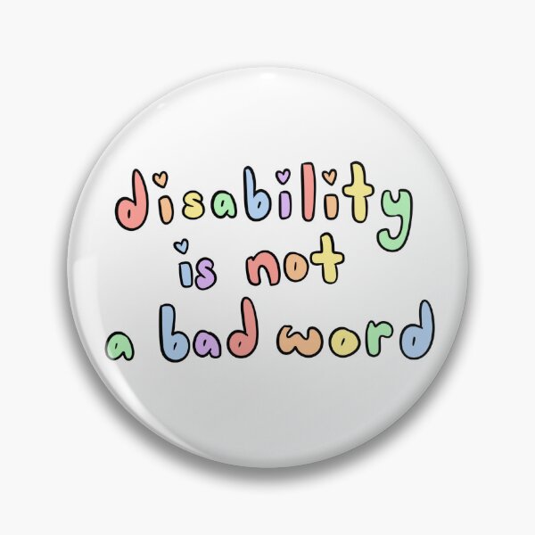 Item preview, Disability is not a bad word designed and sold by dreamsclouds.