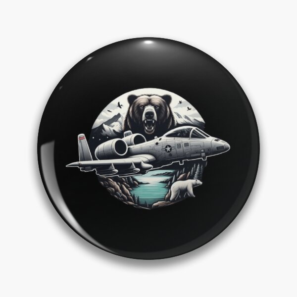 Item preview, A-10 warthog bear theme  designed and sold by BeztProductz.