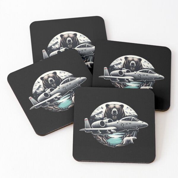 Item preview, A-10 warthog bear theme  designed and sold by BeztProductz.
