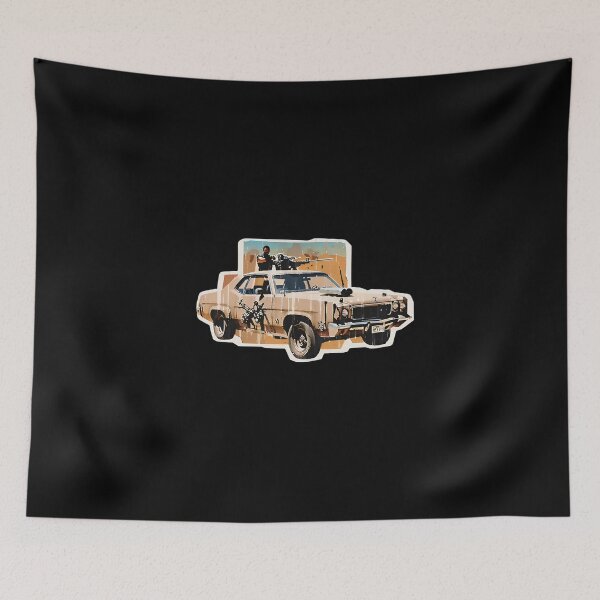 Item preview, Warrior in a post apocalyptic wasteland designed and sold by Purpleflex.