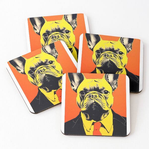 Item preview, Modern Art Frenchie - French Bulldog in a Suit designed and sold by luvandsocial.
