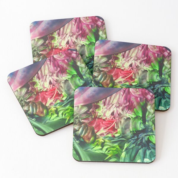 Item preview, Vibrant Handmade Encaustic Wax Melted Abstract 3D designed and sold by ScotlandArtist.