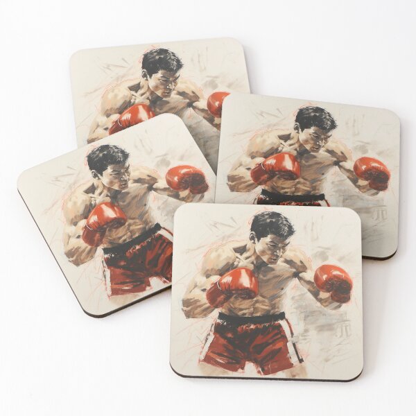 Item preview, CRAYON DRAWING OF A BOXER designed and sold by infinitearte.