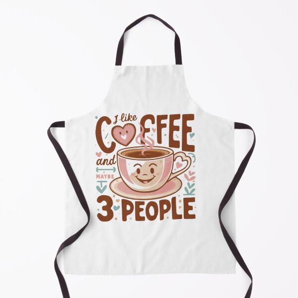 Item preview, I Like Coffee and Maybe Three People designed and sold by SuperAndSocial.