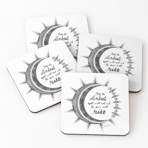 Item preview, Dark nights end designed and sold by LauraCockroft.