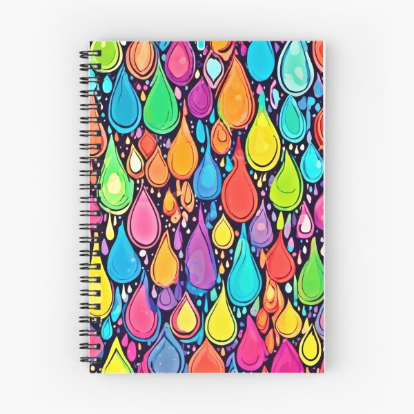 Item preview, Cartoonish Colorful Tears Pattern designed and sold by Health And Fitness Posts e-Store.