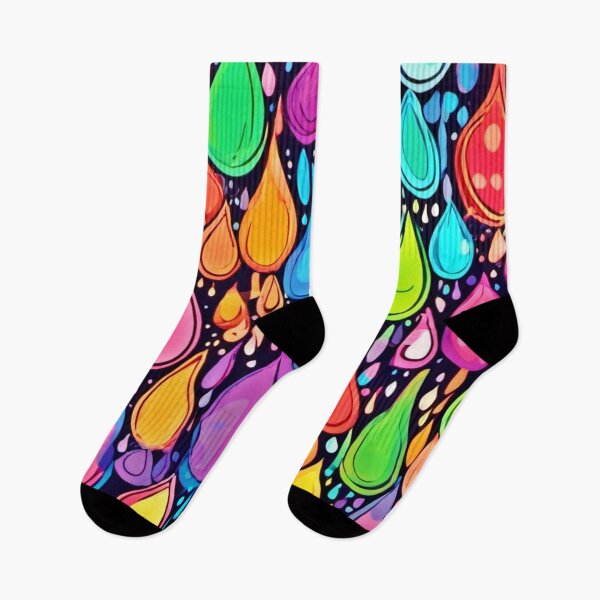 Item preview, Cartoonish Colorful Tears Pattern designed and sold by Health And Fitness Posts e-Store.
