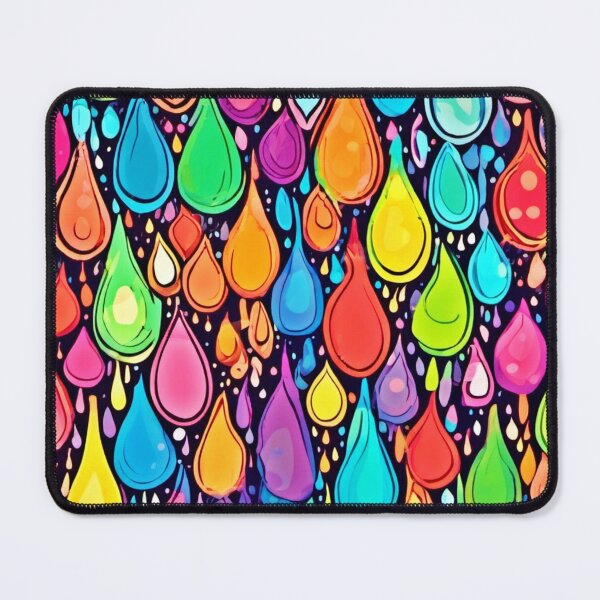 Item preview, Cartoonish Colorful Tears Pattern designed and sold by Health And Fitness Posts e-Store.