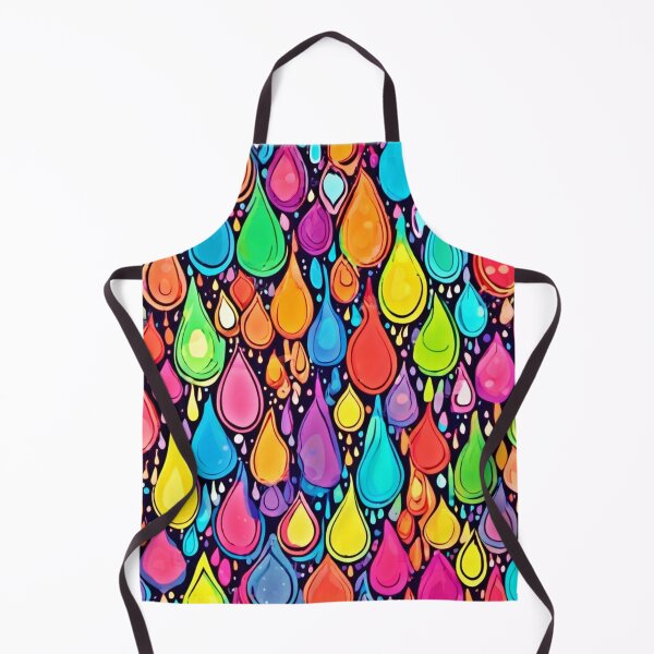 Item preview, Cartoonish Colorful Tears Pattern designed and sold by Health And Fitness Posts e-Store.
